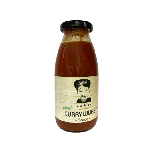 Currywurst Sauce LIetsch vegan Landallerlei online shop einkaufen kaufen Currywurst Sauce LIetsch vegan Landallerlei online shop einkaufen kaufen